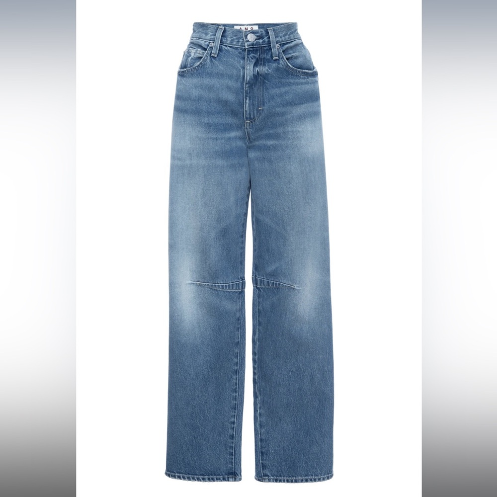 AMO Sandra baggy jean in cherry bomb